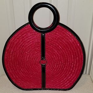 Straw Studios Round Handbag